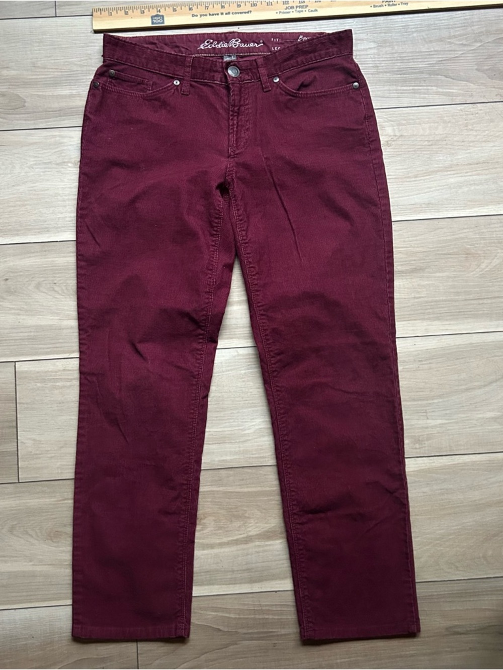 Eddie Bauer y2k Corduroy boyfriend relaxed fit pants academia